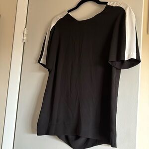 BCBG black / White top.